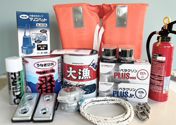 ヤンマー関連船舶用品の販売